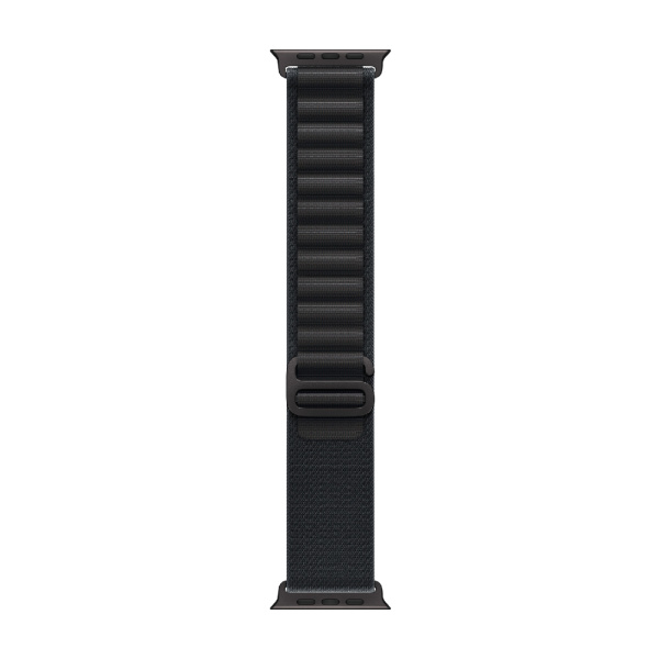 Apple Watch Series Ultra 3 49mm Black Titanium Case with Black Alpine Loop L